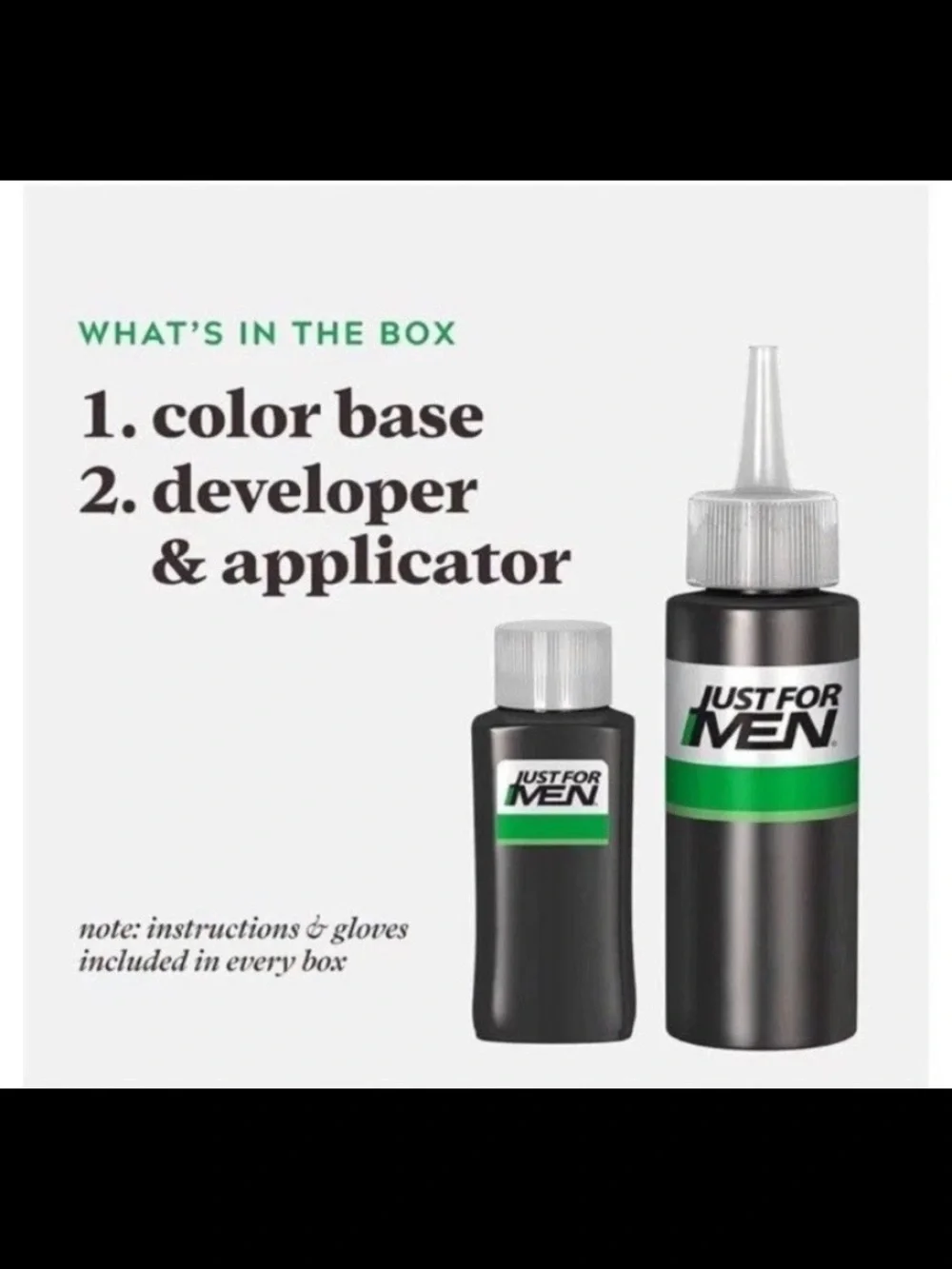 Just For Men shampoo color